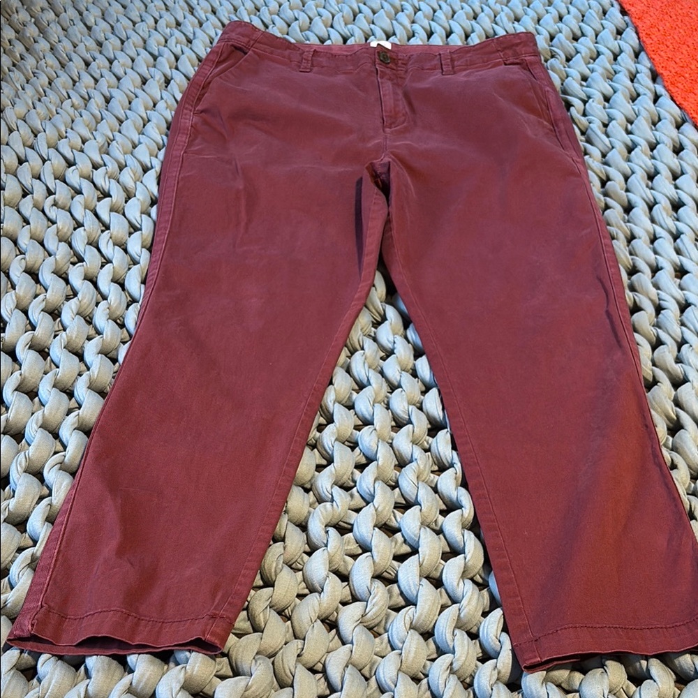 !!!Mid rise cropped tuxedo style chinos by GAP for good!!!